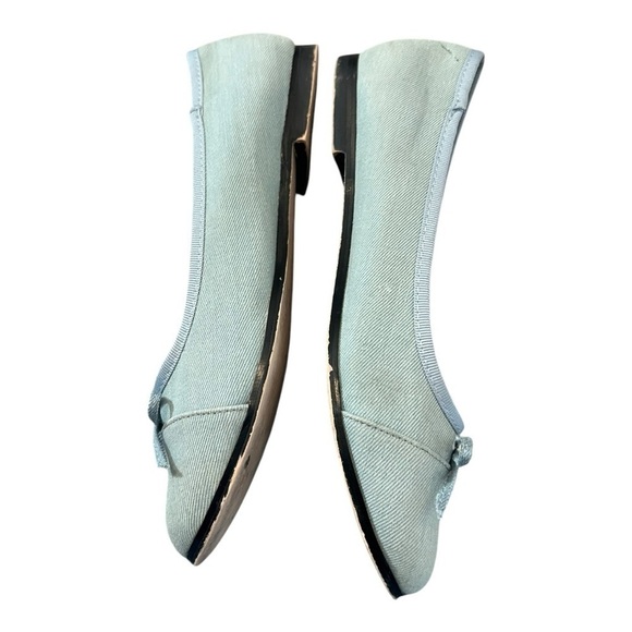 SV Light Chambray Ballet Flats Women's Size 43 Blue US 11 - Picture 3 of 8